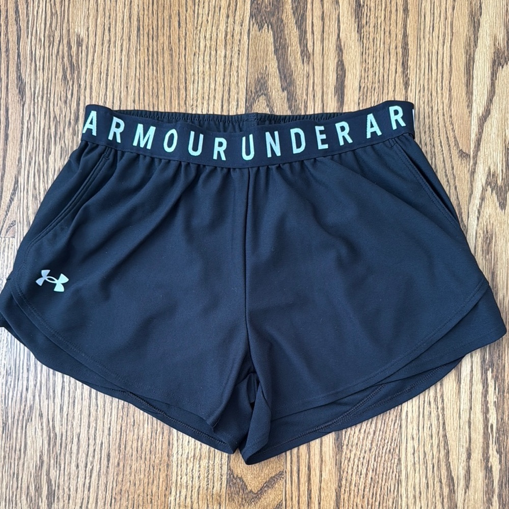 Under Armour Women’s Play Up 3.0 Black Shorts